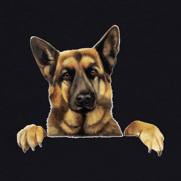 Pooch In My Pocket: German Shepherd by cameradog